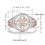 Mystic Twist Sterling Silver Ring