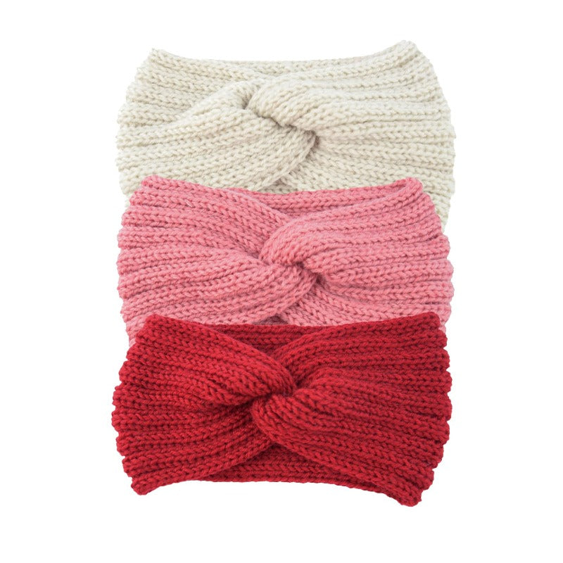 Warm Fleece Beanie Headband Set
