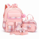Large-Capacity Laptop & Tablet Backpack Set (3-Piece)