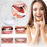Snap-On Cosmetic Teeth Covers for Upper & Lower Teeth – Instant Smile Veneers for Missing, Broken, or Stained Teeth – Comfortable