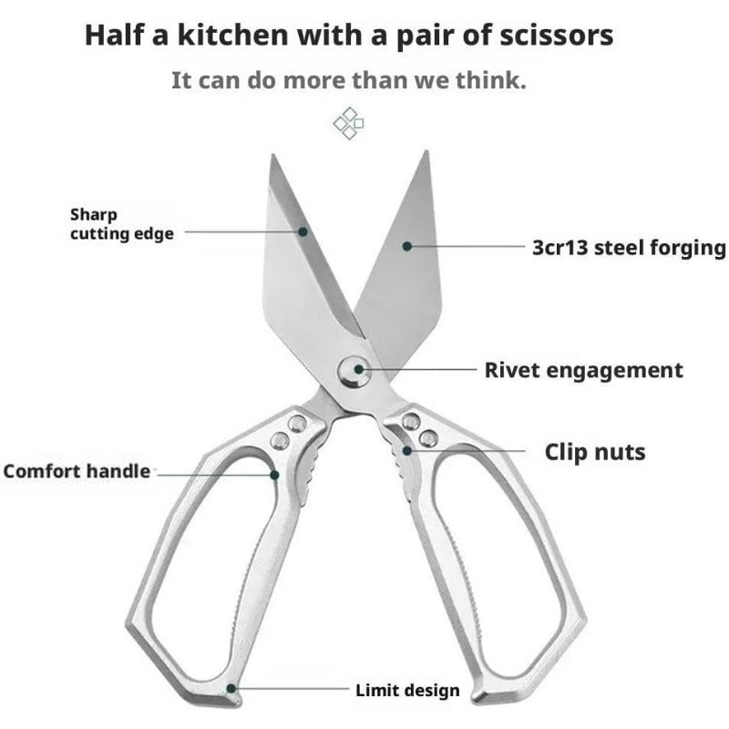 Premium Sharp Kitchen Scissors