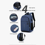Lightweight Water Resistant Hiking Backpack