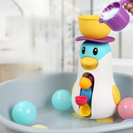 Fun Penguin Bath Play Set for Kids