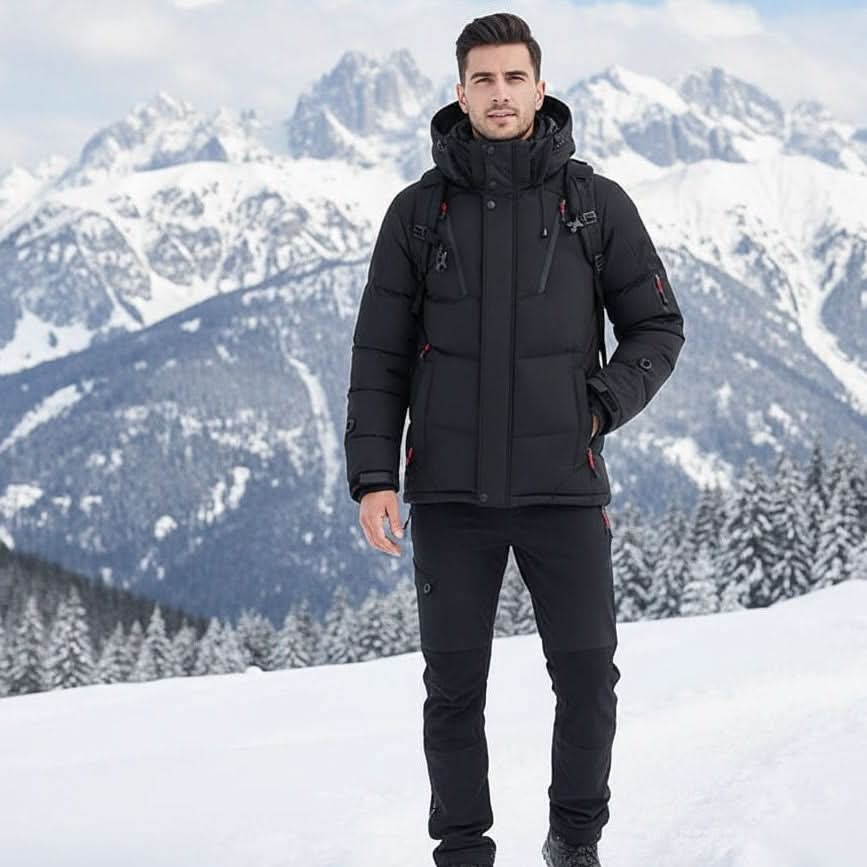 GLACIERCORE – Water-Resistant Thermal Parka Winter Jacket Outdoor