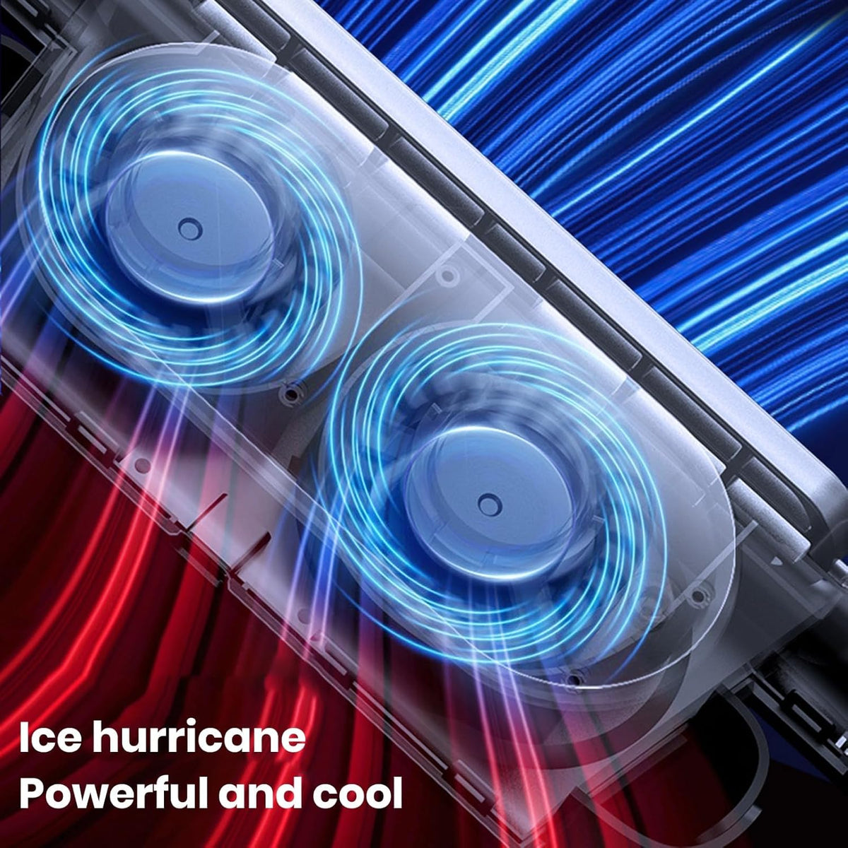 AutoBreeze | USB Car Cooling Fan with 3 Adjustable Speeds | Bladeless Design for Safe Airflow