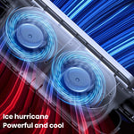AutoBreeze | USB Car Cooling Fan with 3 Adjustable Speeds | Bladeless Design for Safe Airflow