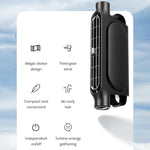 AutoBreeze | USB Car Cooling Fan with 3 Adjustable Speeds | Bladeless Design for Safe Airflow