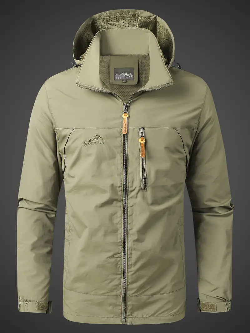 Waterproof Hiking Windbreaker Jacket