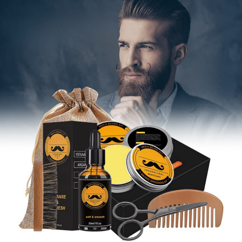 MANEBEARD – Beard Growth Kit with Microneedle Technology for Fuller Beard Development