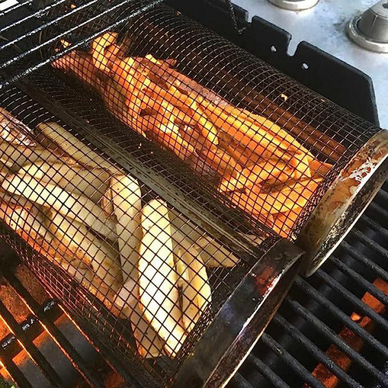 Easy Grill Basket for Vegetables and Meat