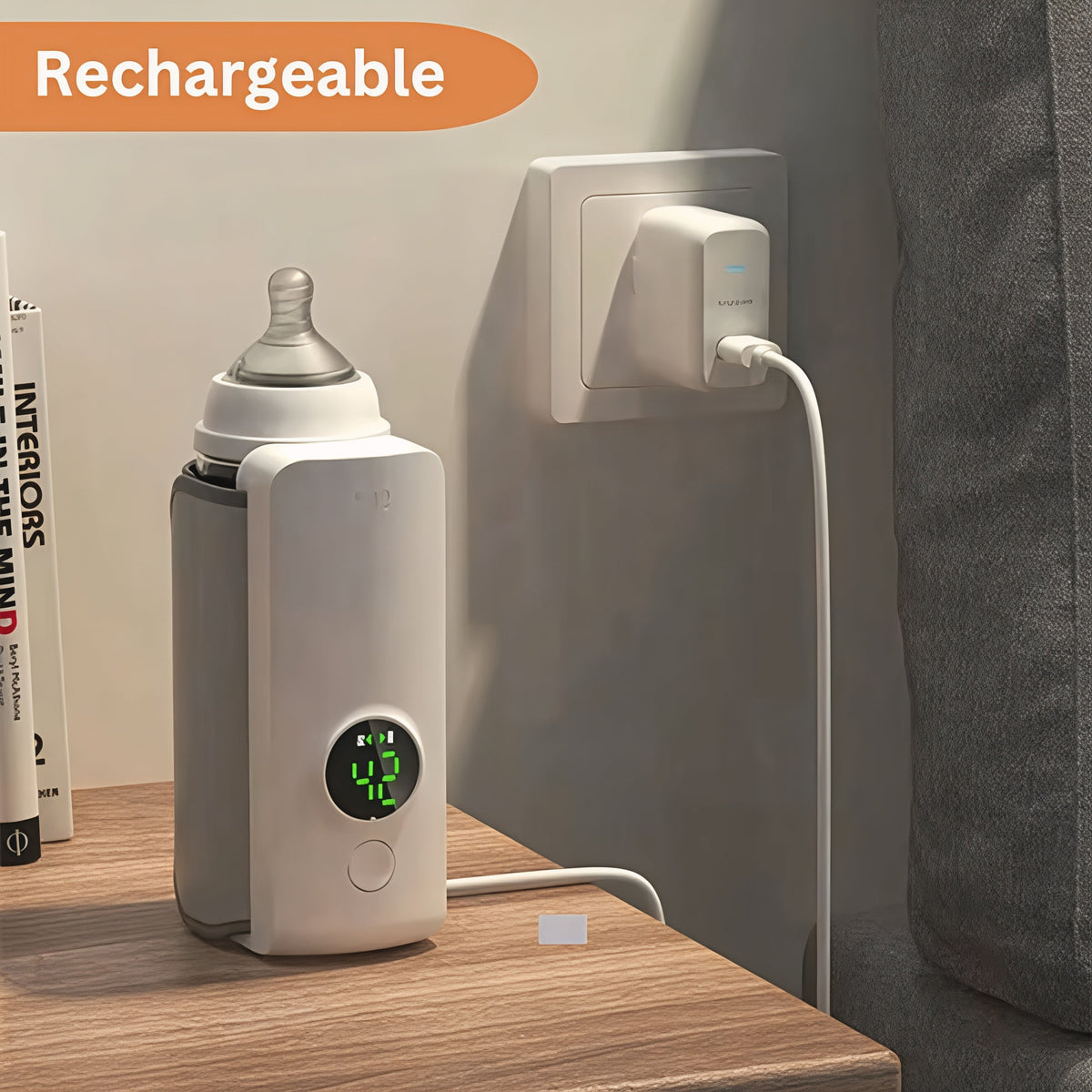 Portable Baby Bottle Warmer USB Heater