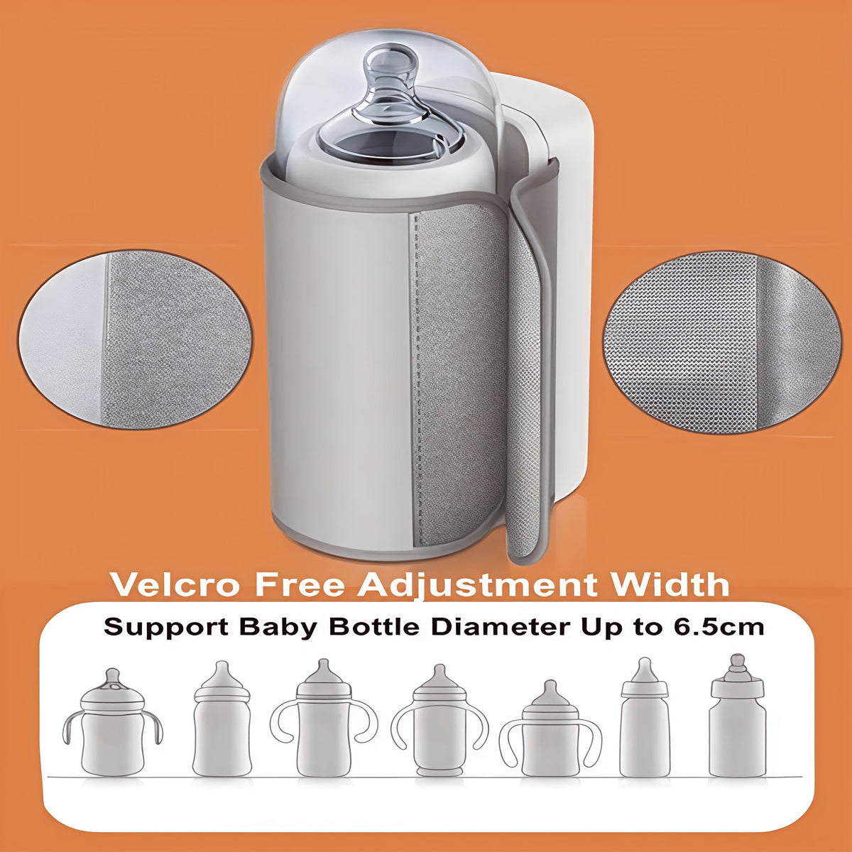 Portable Baby Bottle Warmer USB Heater