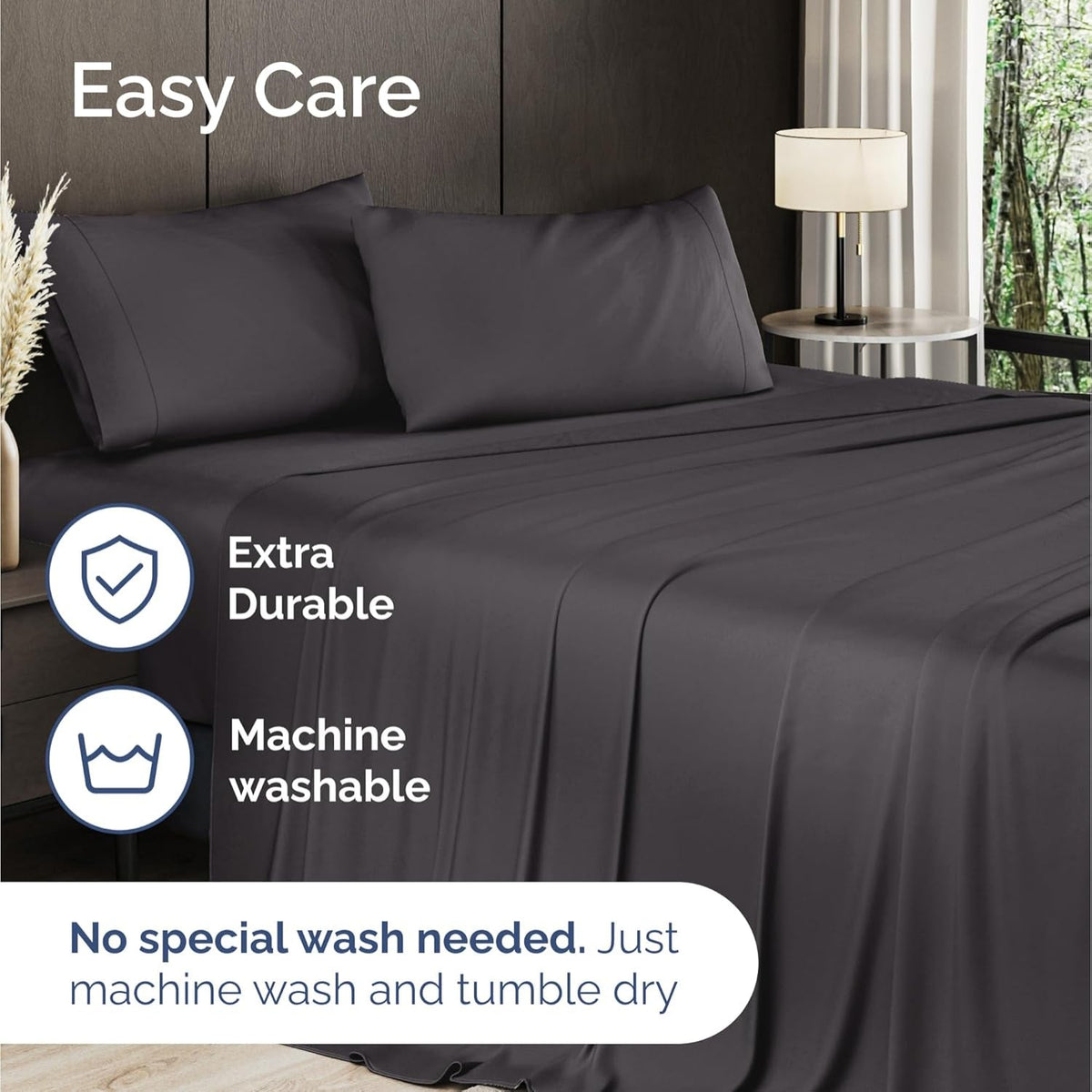 Bamboo Bliss | Bamboo Bedding Set with Cooling Technology | Soft, Breathable Sheets for Luxurious Sleep