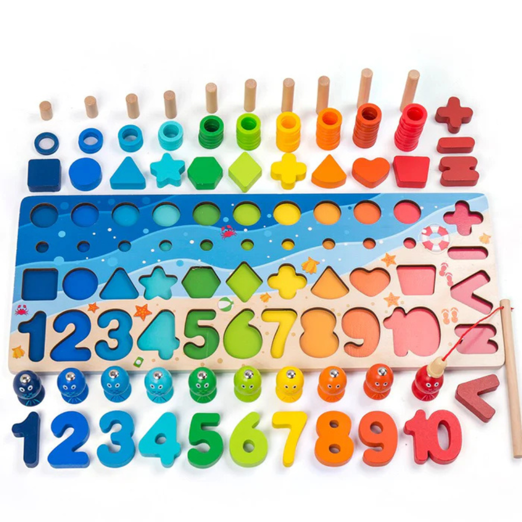 Wooden Montessori Learning Toy for Kids