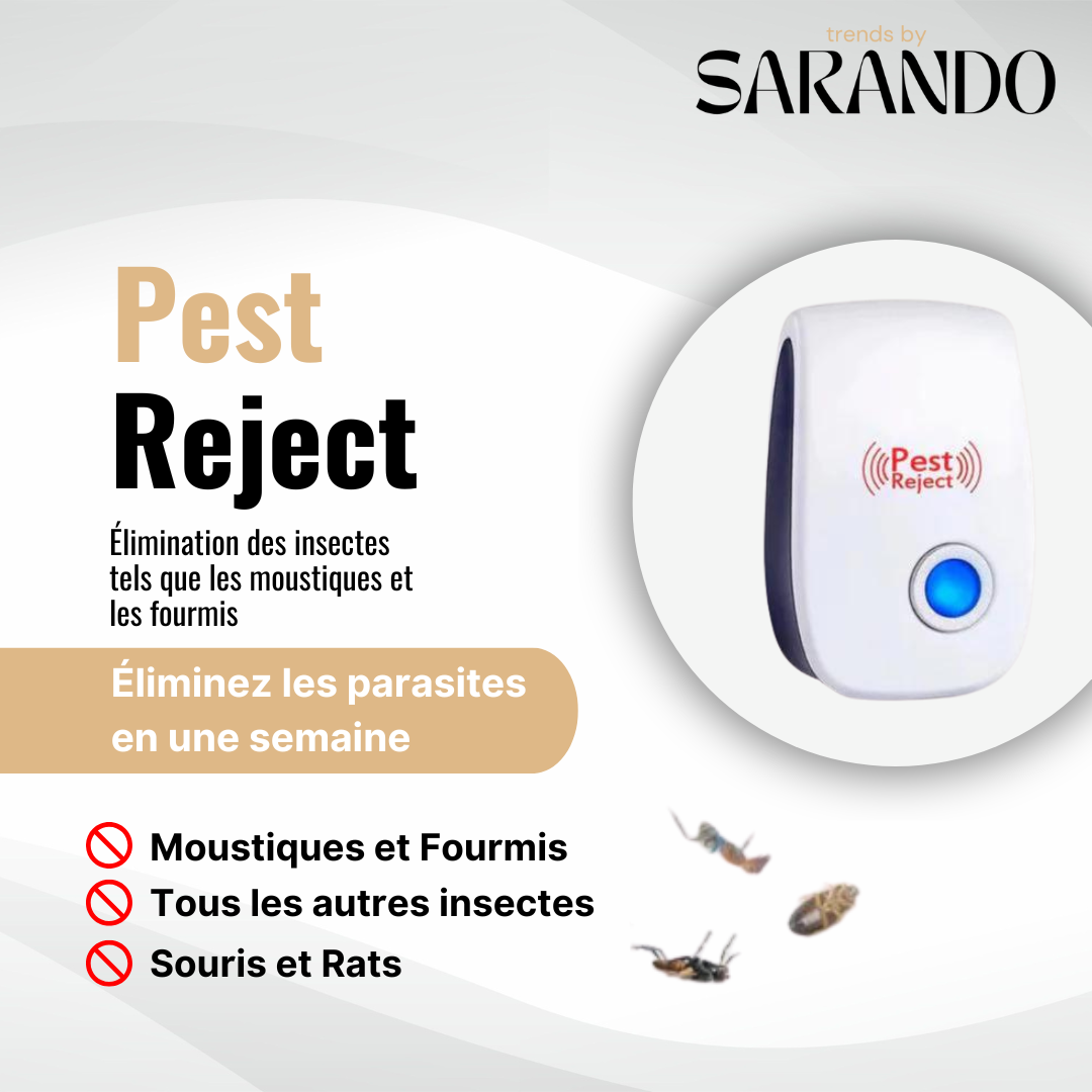 Ultrasonic Pest Repeller Plugin Device for Mice Rats Insects Rodents Indoor Outdoor Safe for Kids Pets Chemical-Free Home Protection