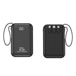 Dotisk Best Power Bank | Best Portable Charger with Fast Charging & Built-in Cables | Portable Power Bank for iPhone, Samsung & Android
