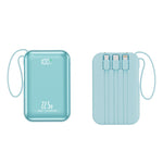 Dotisk Best Power Bank | Best Portable Charger with Fast Charging & Built-in Cables | Portable Power Bank for iPhone, Samsung & Android