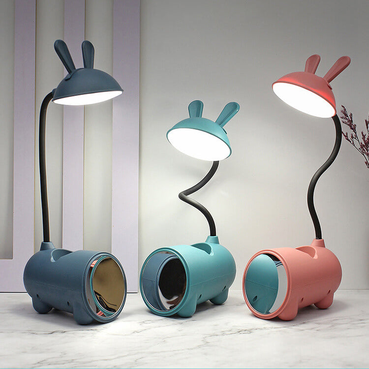 Fun Kids Night Light Lamp with USB Charger & Storage