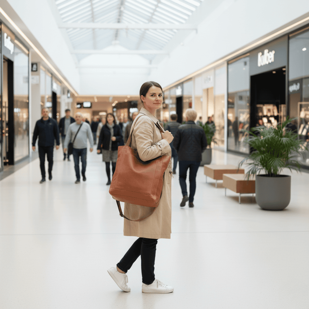 URBANTOTE – Stylish Shoulder Bag Adjustable Strap Spacious Interior