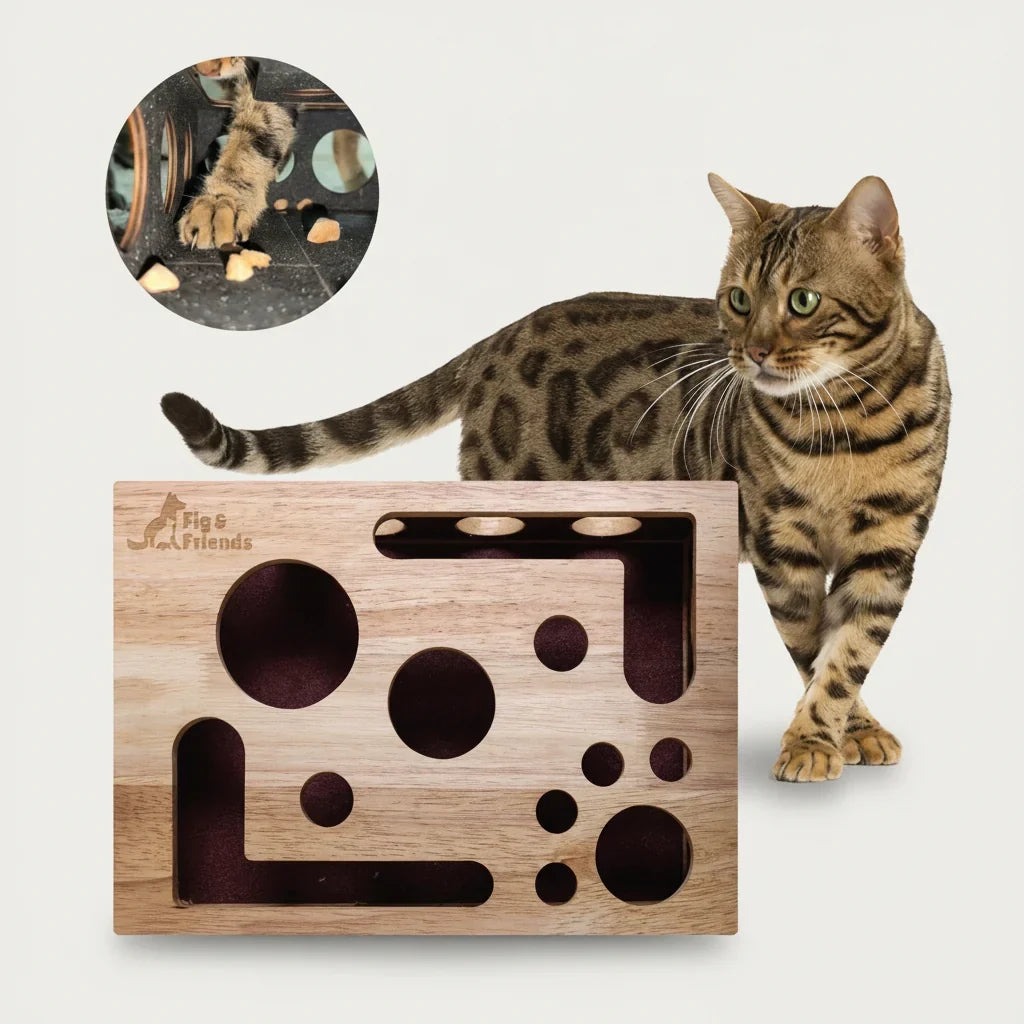 Cat Nail File Enrichment Box