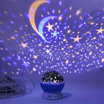 Colorful Star Night Light Projector with Changing Colors