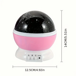 Colorful Star Night Light Projector with Changing Colors