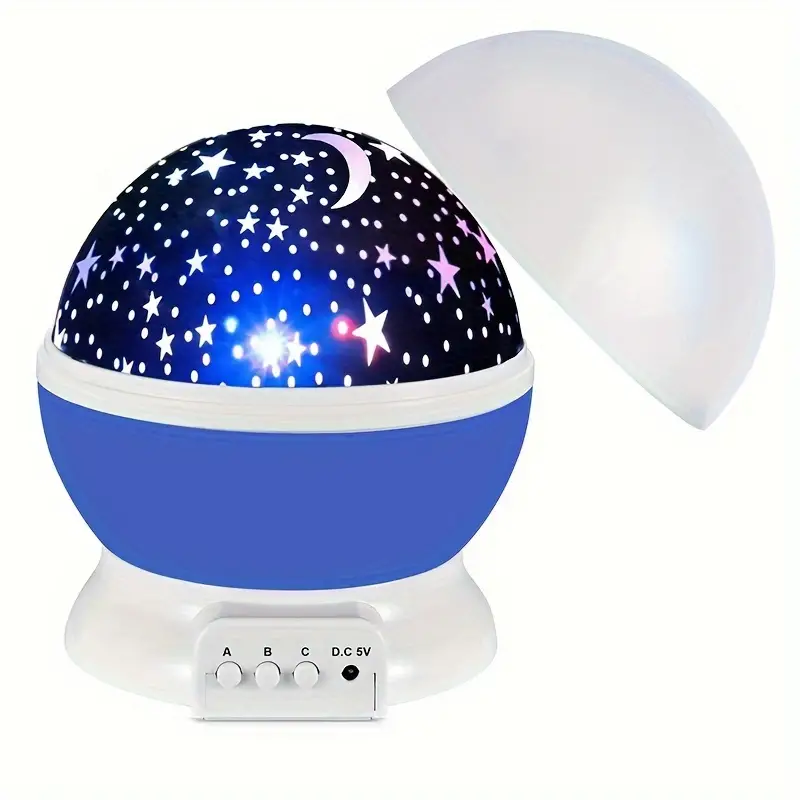 Colorful Star Night Light Projector with Changing Colors