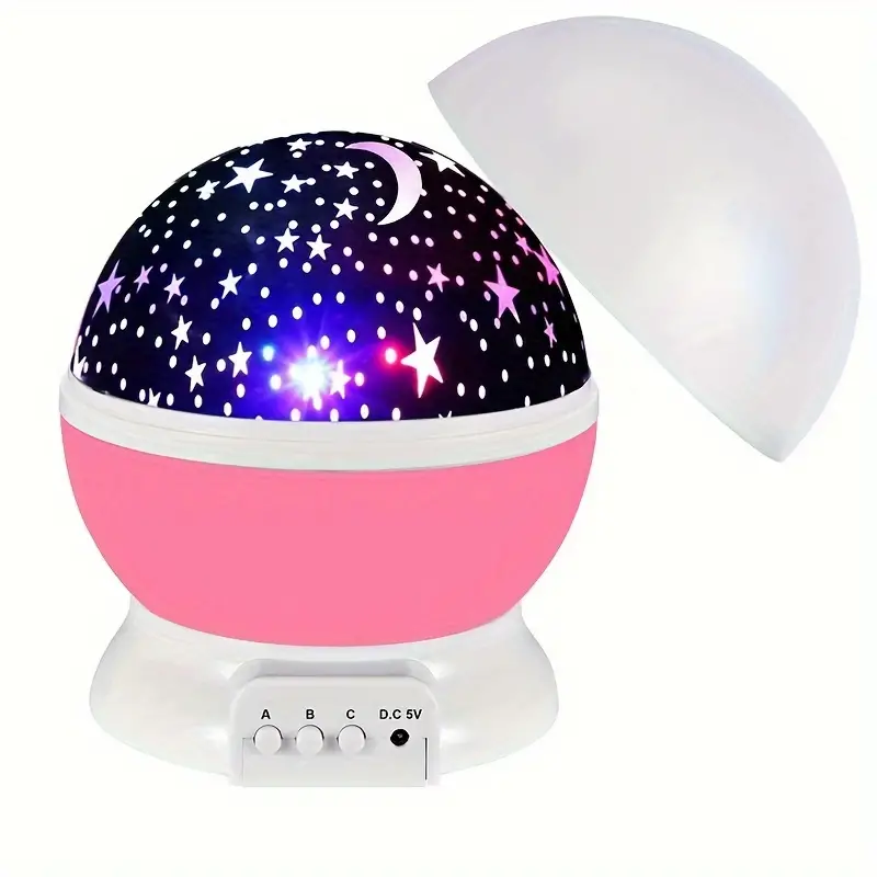 Colorful Star Night Light Projector with Changing Colors