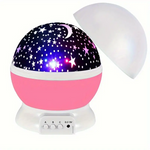 Colorful Star Night Light Projector with Changing Colors