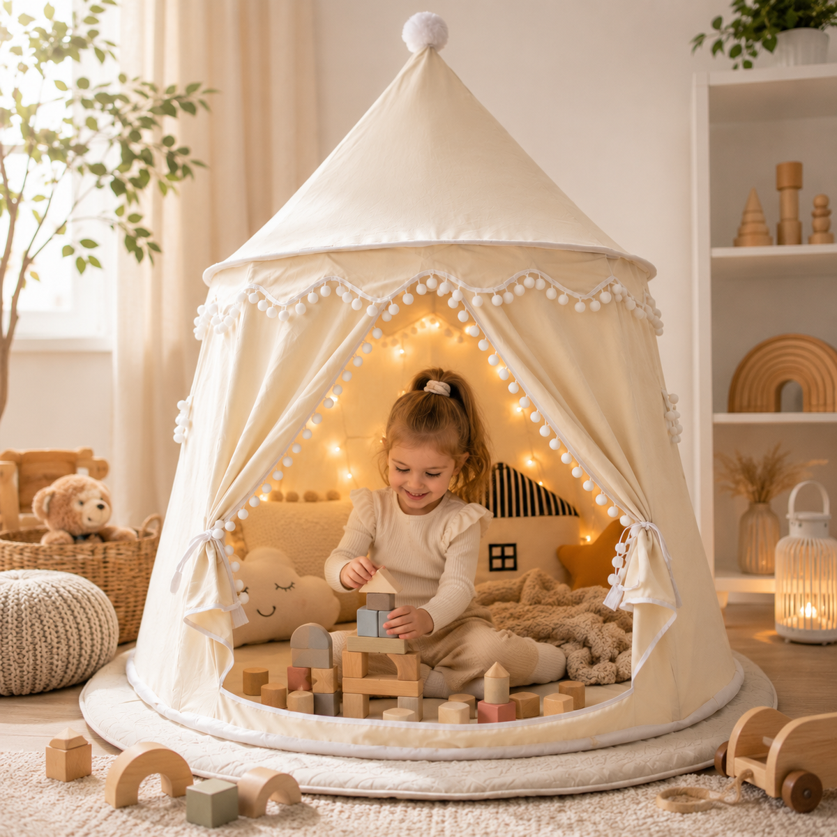 Canvas Play Teepee
