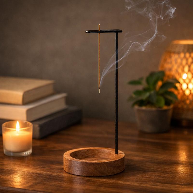 Sleek Wooden Floor Lamp - Dotisk