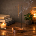 Sleek Wooden Floor Lamp - Dotisk