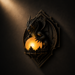 Drakonis™ – Dragon Orb Wall Lamp
