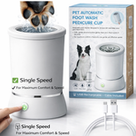PawLuxe™ Pro — Electric Paw Cleaner & Massager