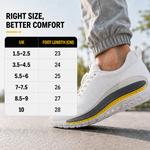 Athletic Shock-Absorbing Cushion Inserts – Perforated Arch Support Footbed for Sneakers & Everyday Footwear