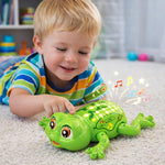 Electric Crawling Frog Toy