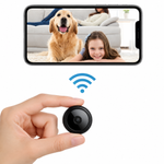 Compact HD Security Camera with Night Vision for Indoor & Outdoor Monitoring | 1080P Wireless Surveillance Cam | Motion Detection Alerts
