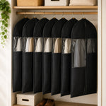 10-Pack Garment Storage Covers with Window