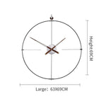 Classic Silent Desk Clock with Traditional Style