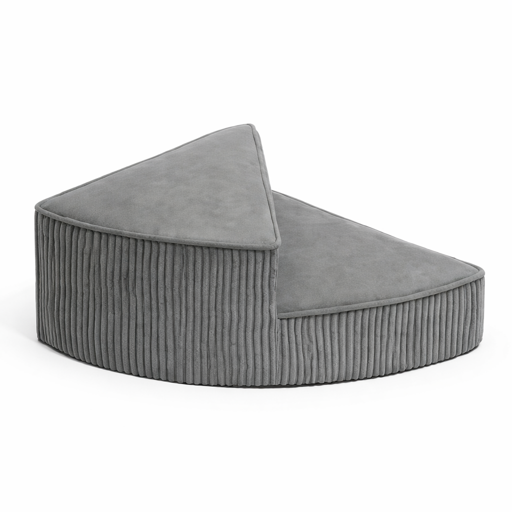 Pet Ramp Stairs for Dogs – Foam Step System with Non-Slip Surface for Senior & Small Breeds | Bed & Couch Access | Space-Efficient Spiral