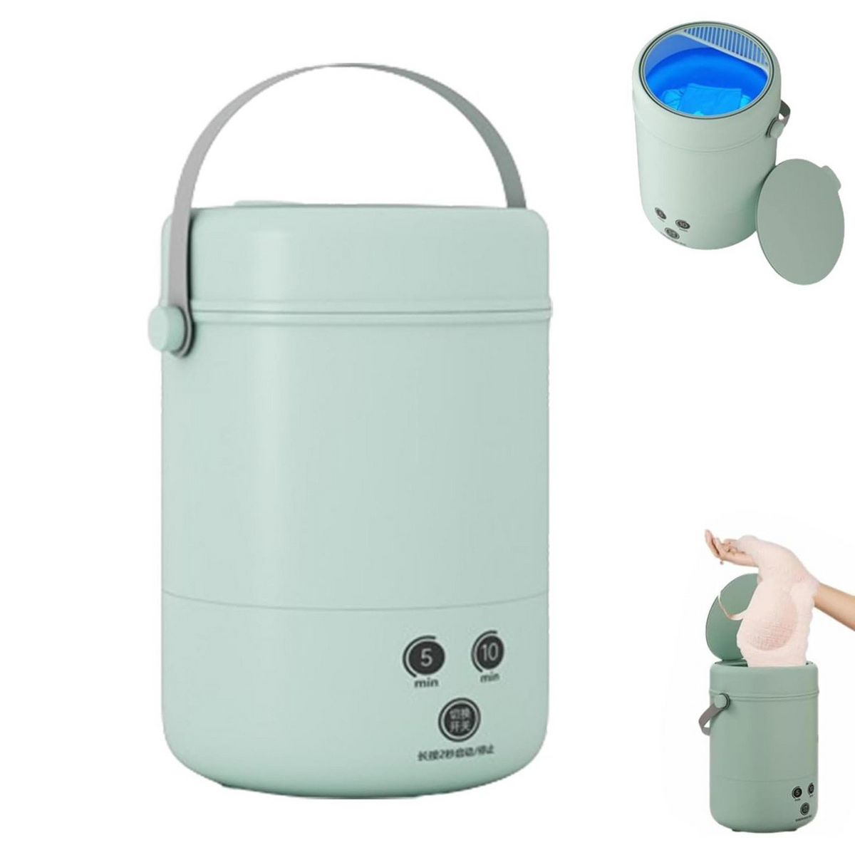 Compact Mini Washing Machine with Quick Wash Cycles | Portable Solution for Delicate Laundry