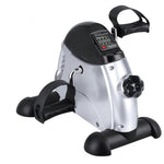 Compact Pedal Exerciser | Adjustable Resistance with Digital Display for Full-Body Workouts