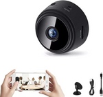 Compact WiFi Mini Camera with 150-Degree Viewing Angle & Night Vision