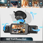 4-Camera Dash Cam System