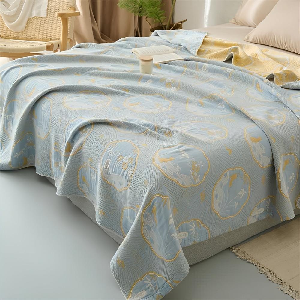 Cove Reversible Blanket - Cotton Blend, Lightweight Design