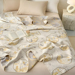Cove Reversible Blanket - Cotton Blend, Lightweight Design