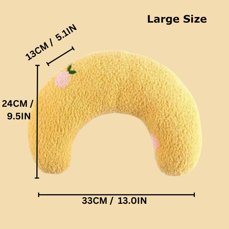 Plush Dog Bed with Soothing Pattern for Pet Calm