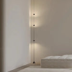 Adjustable Height Pole Light Iron & Acrylic LED Up to 11.5 Feet for Bedroom Living Room Modern Home Office Minimal Vertical Standing Accent