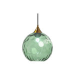 Textured Glass Globe Hanging Light 7.9 Inch Dining Room Island Fixture Adjustable Height Modern Sphere Pendant Minimalist Ceiling Lamp for K