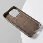 Fabric-Wrapped Phone Case with Wireless Charging for iPhone 13-17 Series – Anti-Fingerprint Protective Cover
